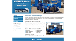 Desktop Screenshot of mufflermagicaz.com